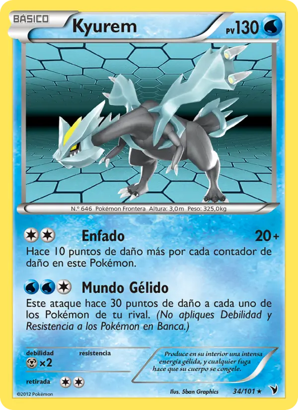 Kyurem, Nobles Victorias Nº 34