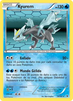 Kyurem, Nobles Victorias No. 34 Normal