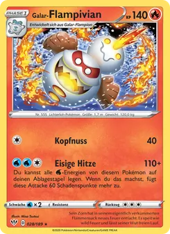 Galar-Flampivian, Flammende Finsternis No. 28 Normal