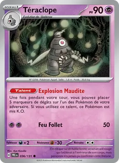 Téraclope, Évolutions Prismatiques Nº 036 Normal