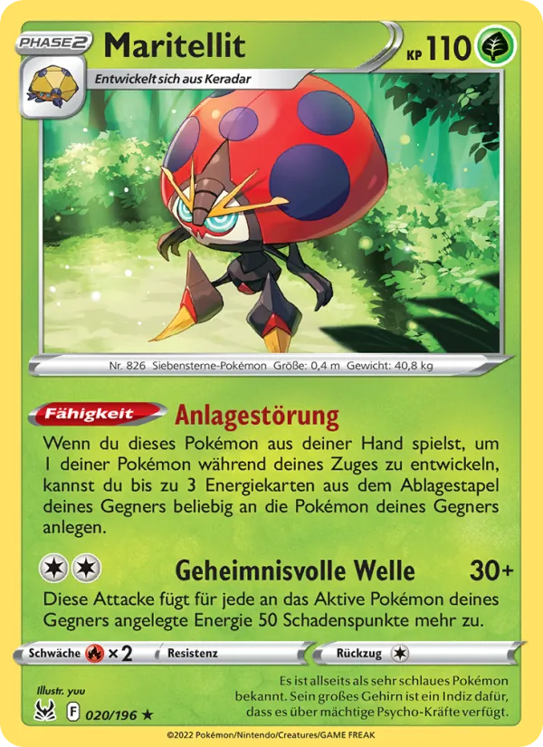 Maritellit, Verlorener Ursprung No. 020