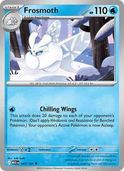 Frosmoth, Mega Evolution No. 043 Normal