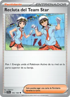Recluta del Team Star, Escarlata y Púrpura No. 195 Normal