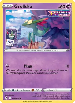 Grolldra, Fusions Angriff No. 128 Normal