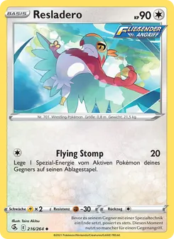 Resladero, Fusions Angriff No. 216 Normal