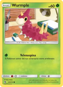 Wurmple, Tuoni Perduti No. 24 Normal