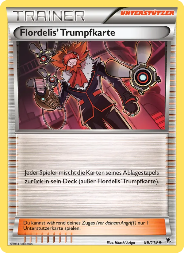 Flordelis' Trumpfkarte, Phantomkräfte No. 99