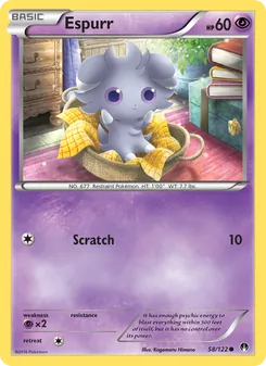 Espurr, BREAKpoint No. 58 Normal