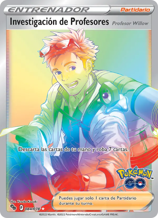Investigación de Profesores, Pokémon GO Nº 084