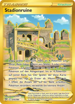Stadionruine, Verlorener Ursprung Nº 215 Holo