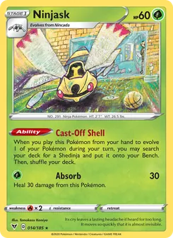 Ninjask, Vivid Voltage No. 14 Normal