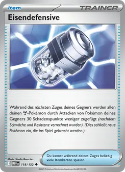 Eisendefensive, Mega-Entwicklung Nº 118 Normal