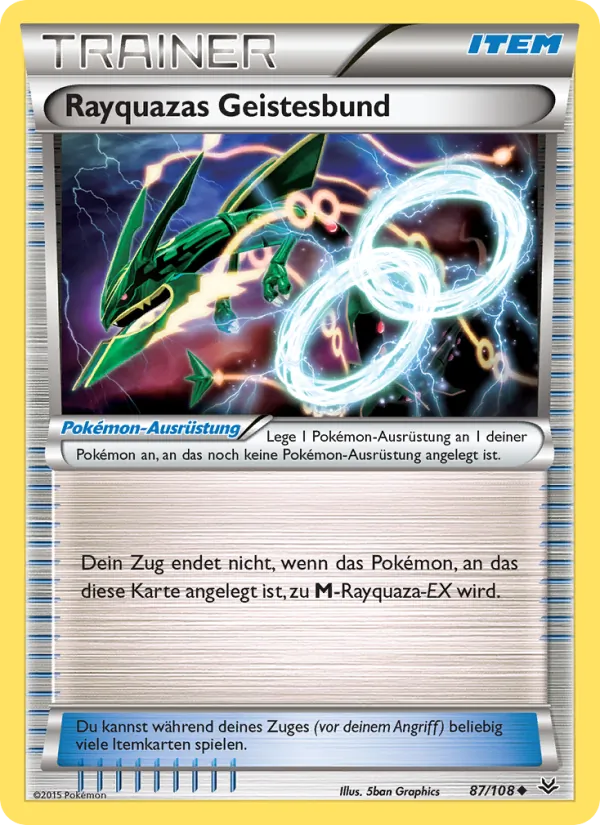 Rayquazas Geistesbund, Drachenleuchten No. 87