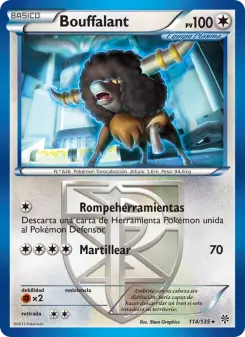 Bouffalant, Tormenta Plasma No. 114 Normal