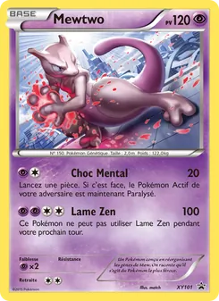 Mewtwo, Promo XY No. XY101 Normal