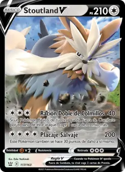 Stoutland V, Estilos de Combate No. 117 Holo