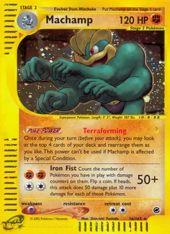 Machamp, Expedition Base Set No. 16 Holo