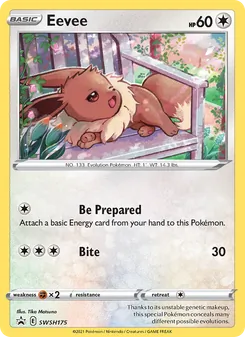 Eevee, SWSH Black Star Promos No. SWSH175 Normal