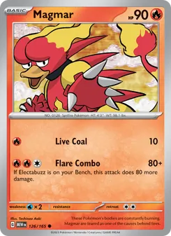 Magmar, 151 Nº 126 Normal