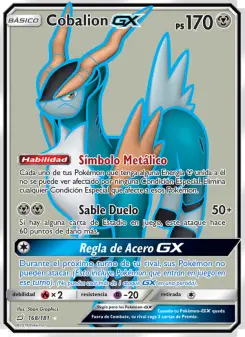 Cobalion GX, Union de Aliados Nº 168 Normal