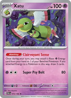 Xatu, Paradox Rift No. 072 Holo