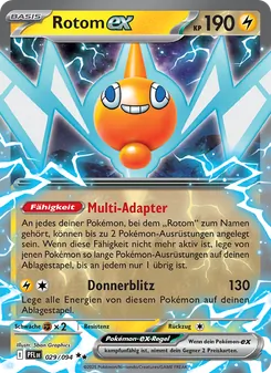 Rotom-ex, Fatale Flammen Nº 029 Holo