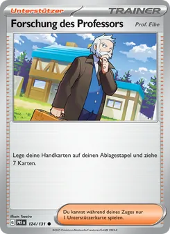Forschung des Professors, Prismatische Entwicklungen No. 124 Normal