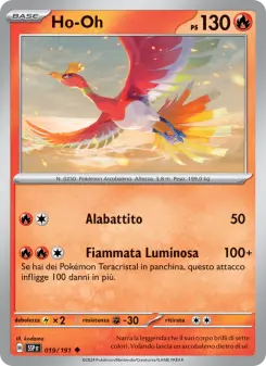 Ho-Oh, Scintille Folgoranti No. 019 Normal