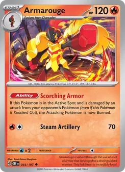 Armarouge, Obsidian Flames No. 044 Normal