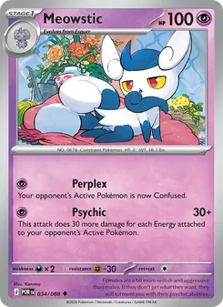 Meowstic, Perfect Order No. 034 Normal