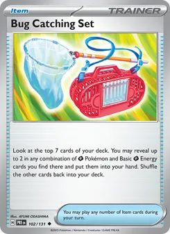Bug Catching Set, Prismatic Evolutions No. 102 Normal