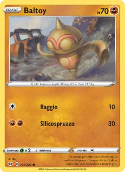 Baltoy, Spada e Scudo Nº 101 Normal