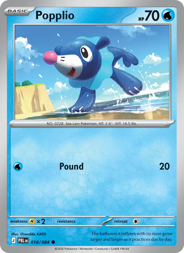Popplio, Pitch Black No. 018