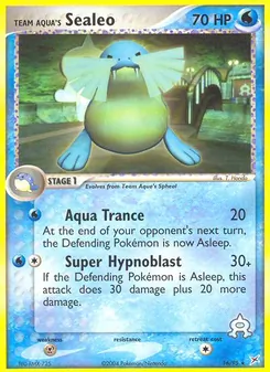 Team Aqua's Sealeo, Team Magma vs Team Aqua No. 16 Normal