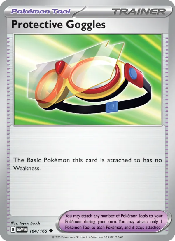 Protective Goggles, 151 No. 164