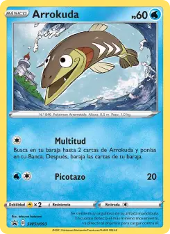 Arrokuda, Cartas de promoción ESES Nº SWSH093 Holo