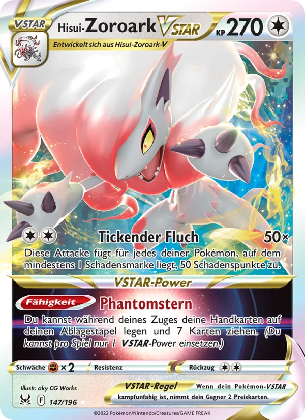 Hisui-Zoroark VSTAR, Verlorener Ursprung Nº 147