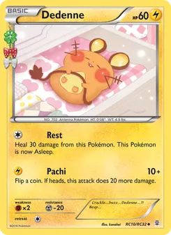 Dedenne, Generations Nº RC10 Normal