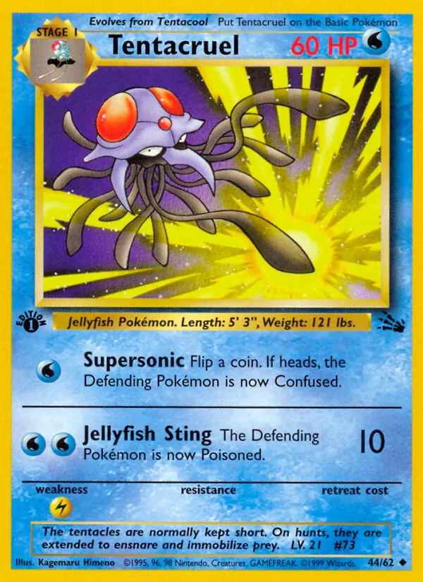 Tentacruel, Fossil Nº 44