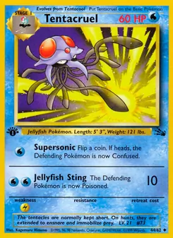 Tentacruel, Fossil No. 44 Normal