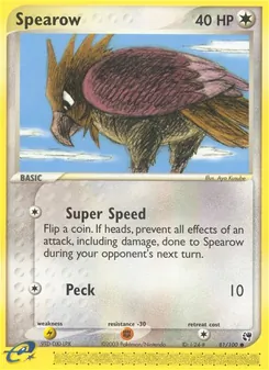 Spearow, Sandstorm No. 81 Normal
