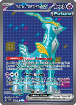 Iron Crown ex, Temporal Forces No. 191 Holo