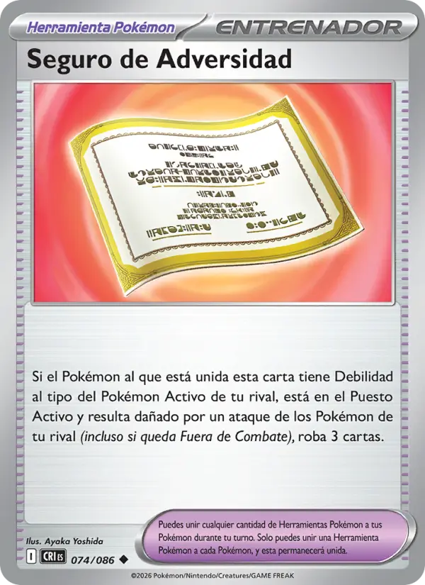Seguro de Adversidad, Caos Creciente Nº 074