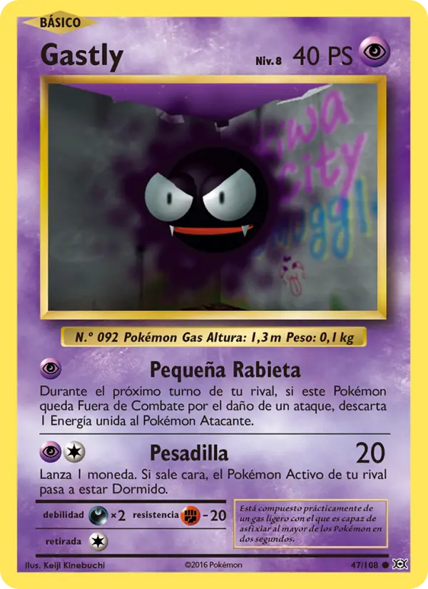 Gastly, Evoluciones No. 47
