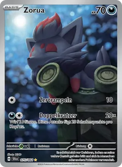Zorua, Nebel der Sagen Nº 075 Holo