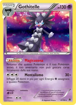 Gothitelle, Nuove Forze No. 47 Normal