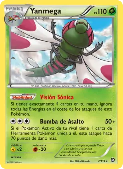 Yanmega, Asedio de Vapor No. 7 Normal
