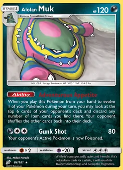 Alolan Muk, Team Up Nº 84 Normal