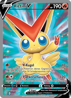 Victini V, Kampfstile No. 144 Holo