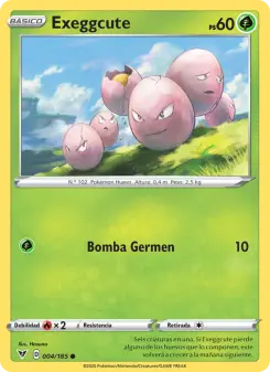 Exeggcute, Voltaje Vívido No. 4 Normal